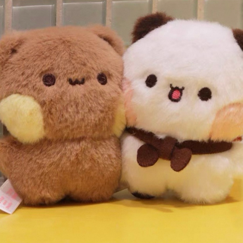 (พร้อมส่งจากไทย ) พวงกุญแจ Bubu & Dudu แบบแม่เหล็กติดแก้ม ของแท้ รูปแบบที่ 2