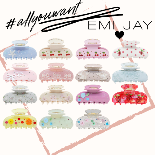 ของแท้ 100% พร้อมส่ง Sweetheart Clips คลิปหนีบผม เอมี่ เจย์