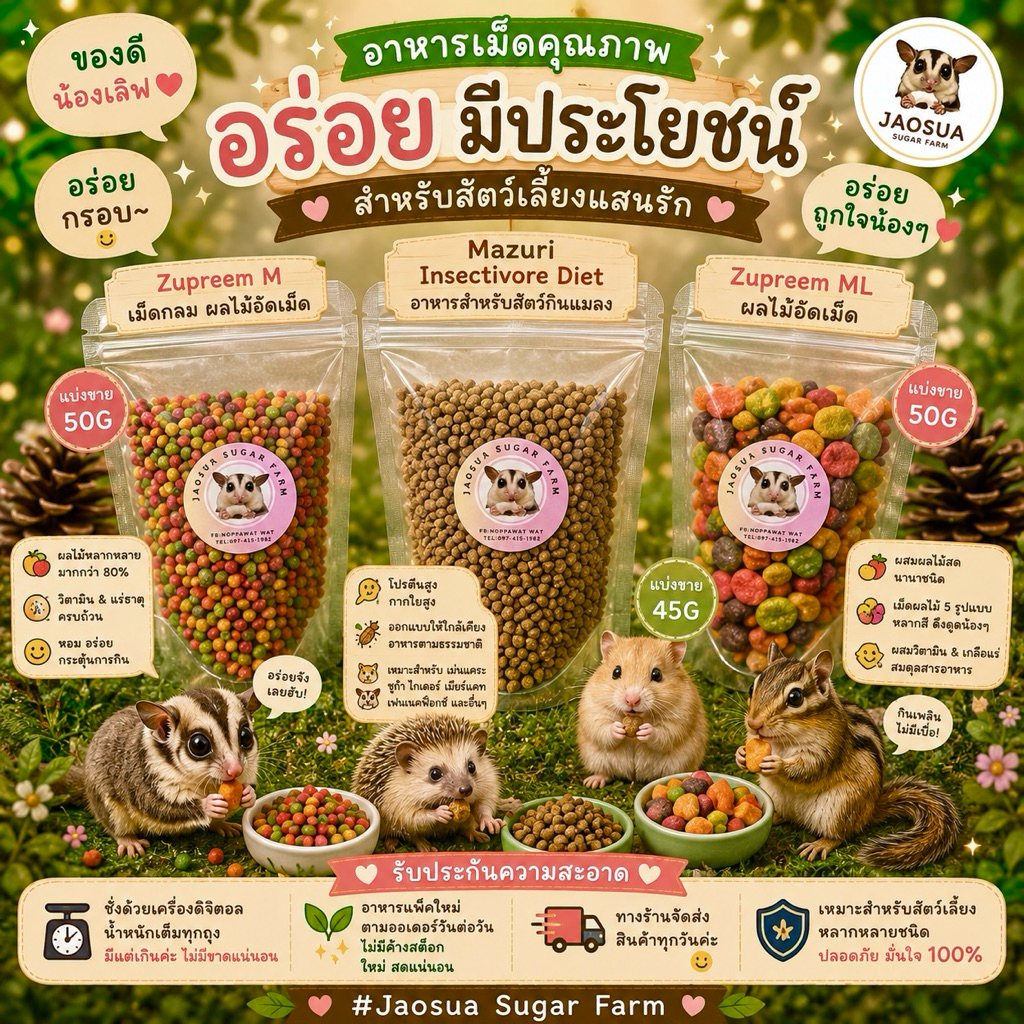 🦗✨ชุดรีฟิวส์มาแล้วจ้า มาซูริ แมลงอัดเม็ด  ผลไม้อัดเม็ด 🍊🍌🍏