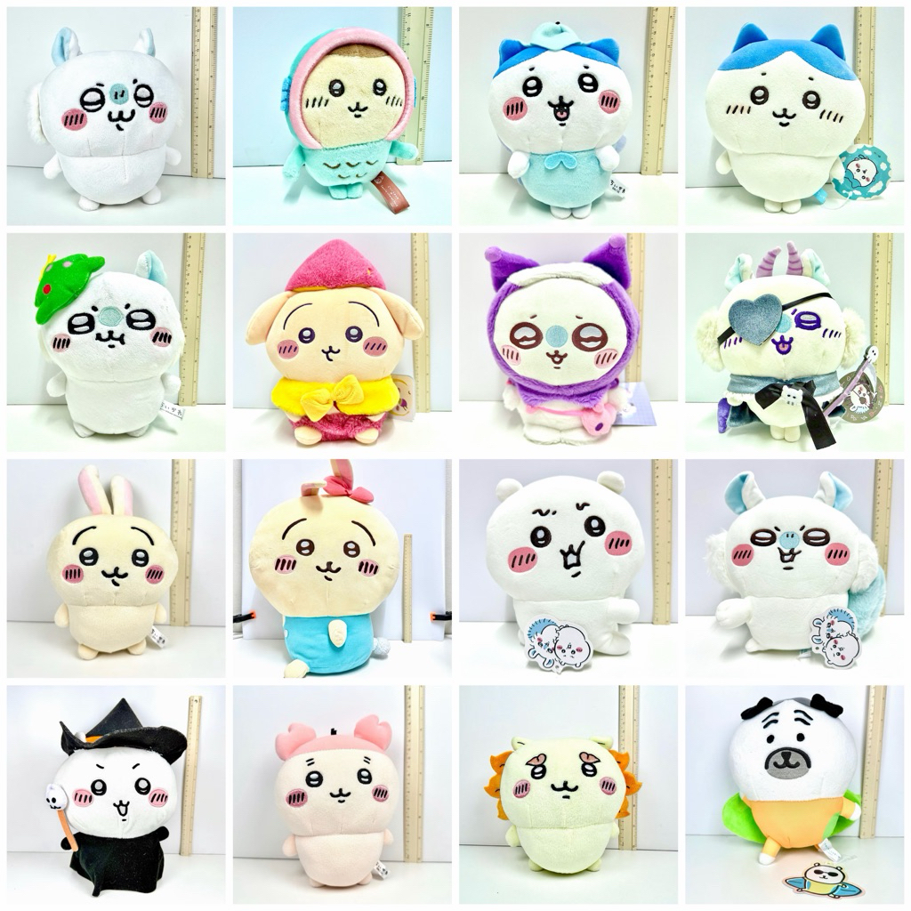 ของแท้ พร้อมส่ง ส่งไว ตุ๊กตา Chiikawa Usagi Hachiware Momonga Rakko Manju Shisa Furuhonya ลิขสิทธิ์