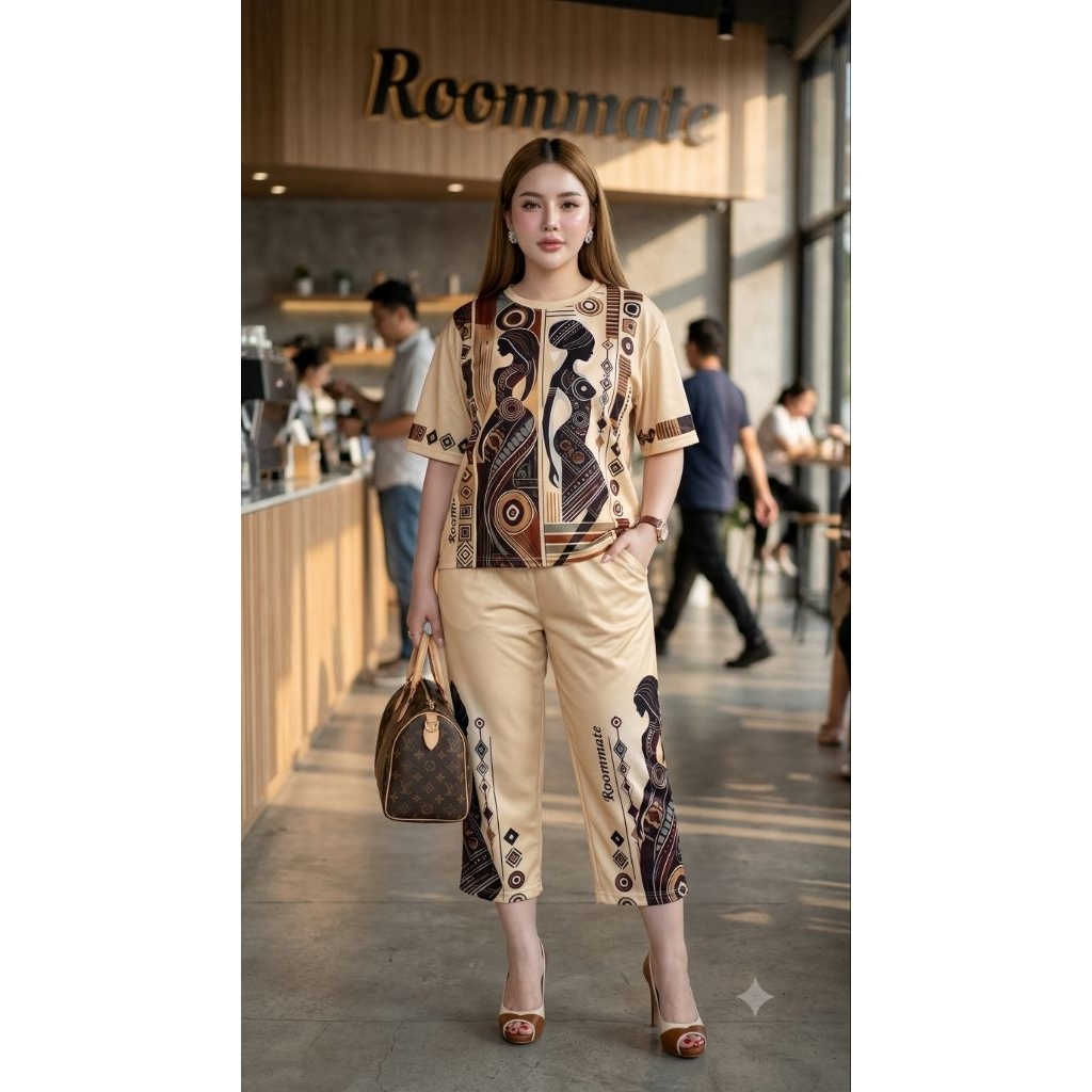 ROOMMATE SP01 ชุดเซตผ้าสกูบา รุ่น ขา 9 ส่วน