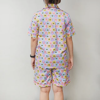 PAUL FRANK ชุดนอนกางเกงขาสั้นใส่ได้ทั้งชายและหญิง SWEET BUNNY SHORTS SET