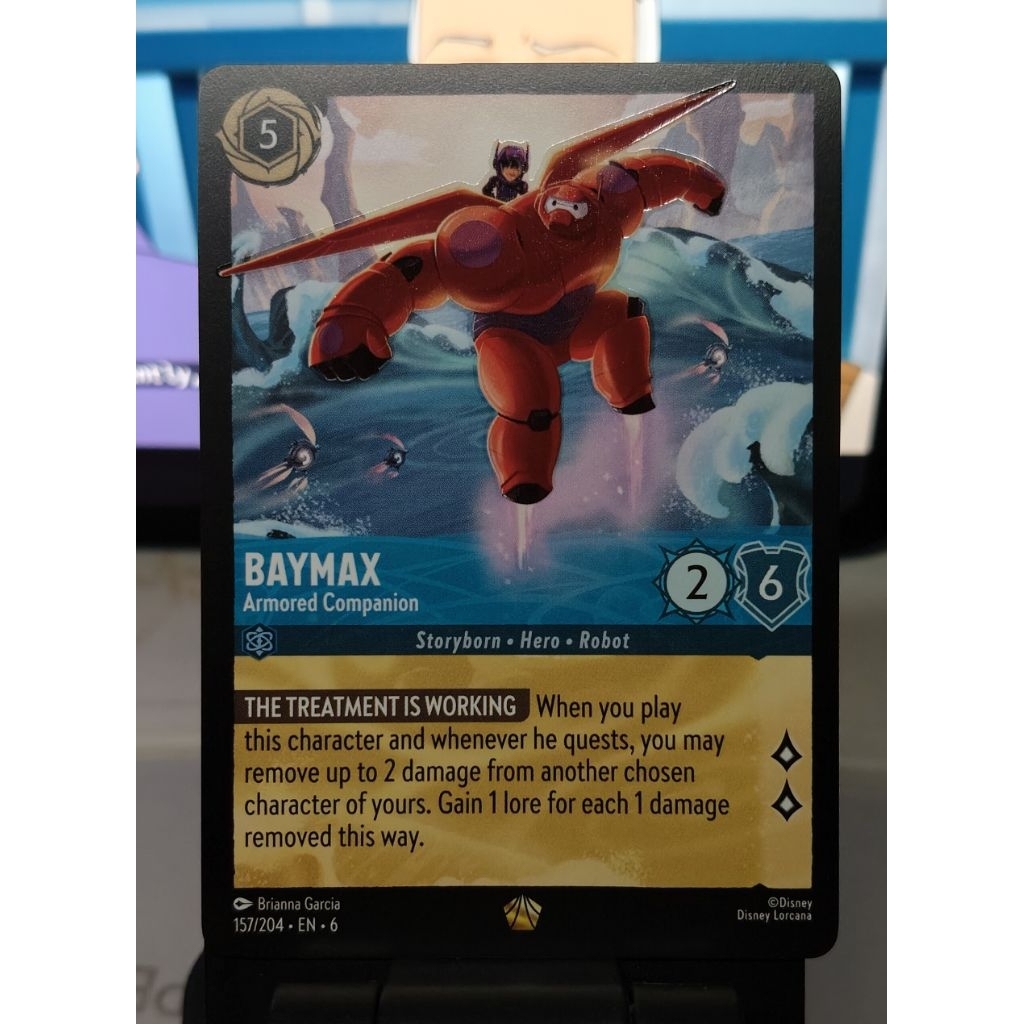 Disney Lorcana Card (English)Baymax - Armored Companion