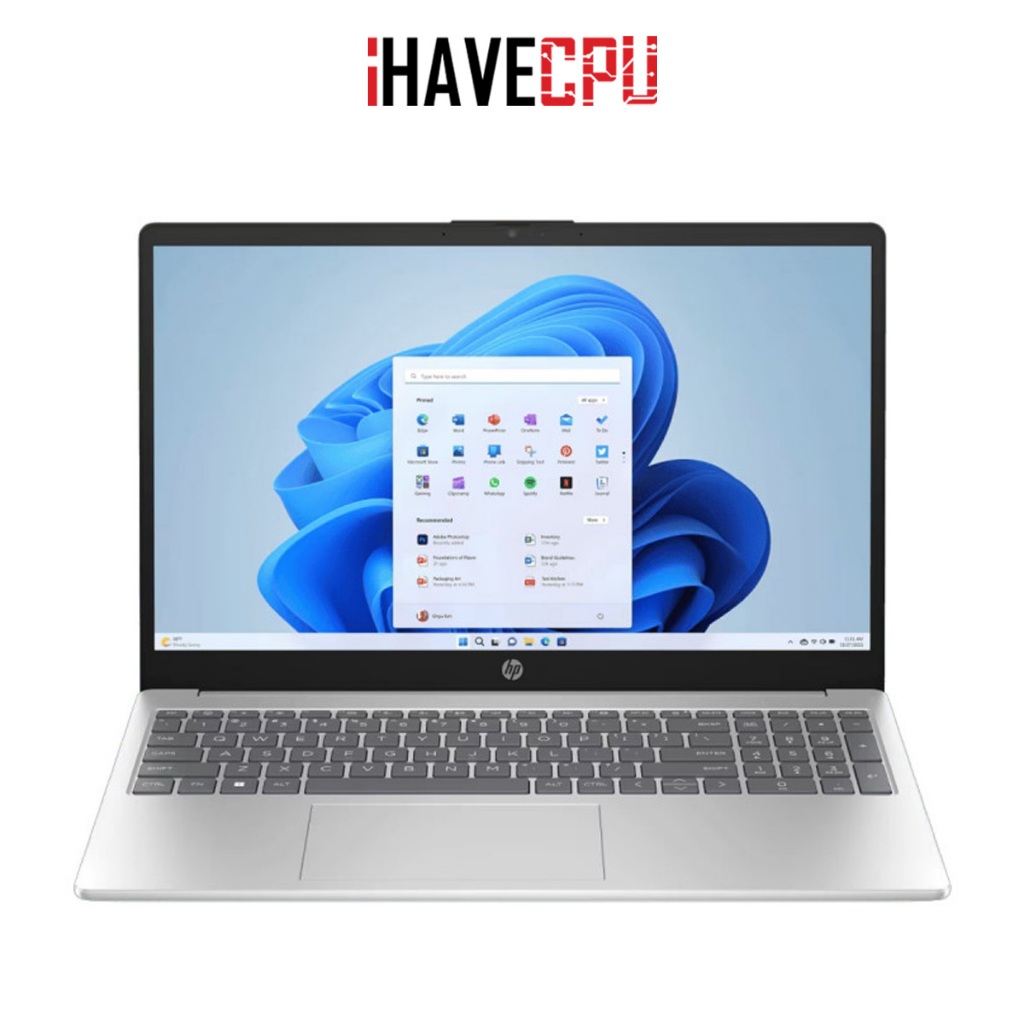 โน้ตบุ๊ค (notebook) iHAVECPU HP 15-FC0897AU (NATURAL SILVER)