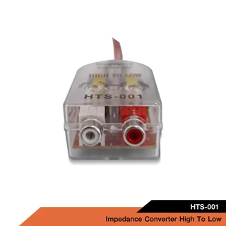caraudio2560 ตัวแปลงสัญญาณ HTS-001 HI TO LOW ตัวแปลงเล็ก CCE สำหรับวิทยุรถเดิมที่ต้องการเพิ่ม