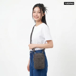 Yuedpao Mini Vertical Bag กระเป๋าสะพายข้าง ใส่มือถือได้ กระเป๋าอเนกประสงค์ ผ้าไนล่อนกันน้ำ