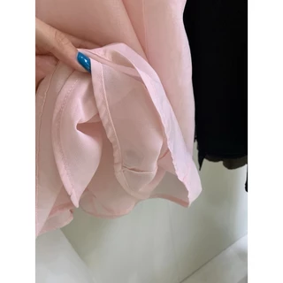 (พร้อมส่ง) เสื้อแขนกุดผูกโบว์หลัง - 10090 TAG WG.WE 🇰🇷