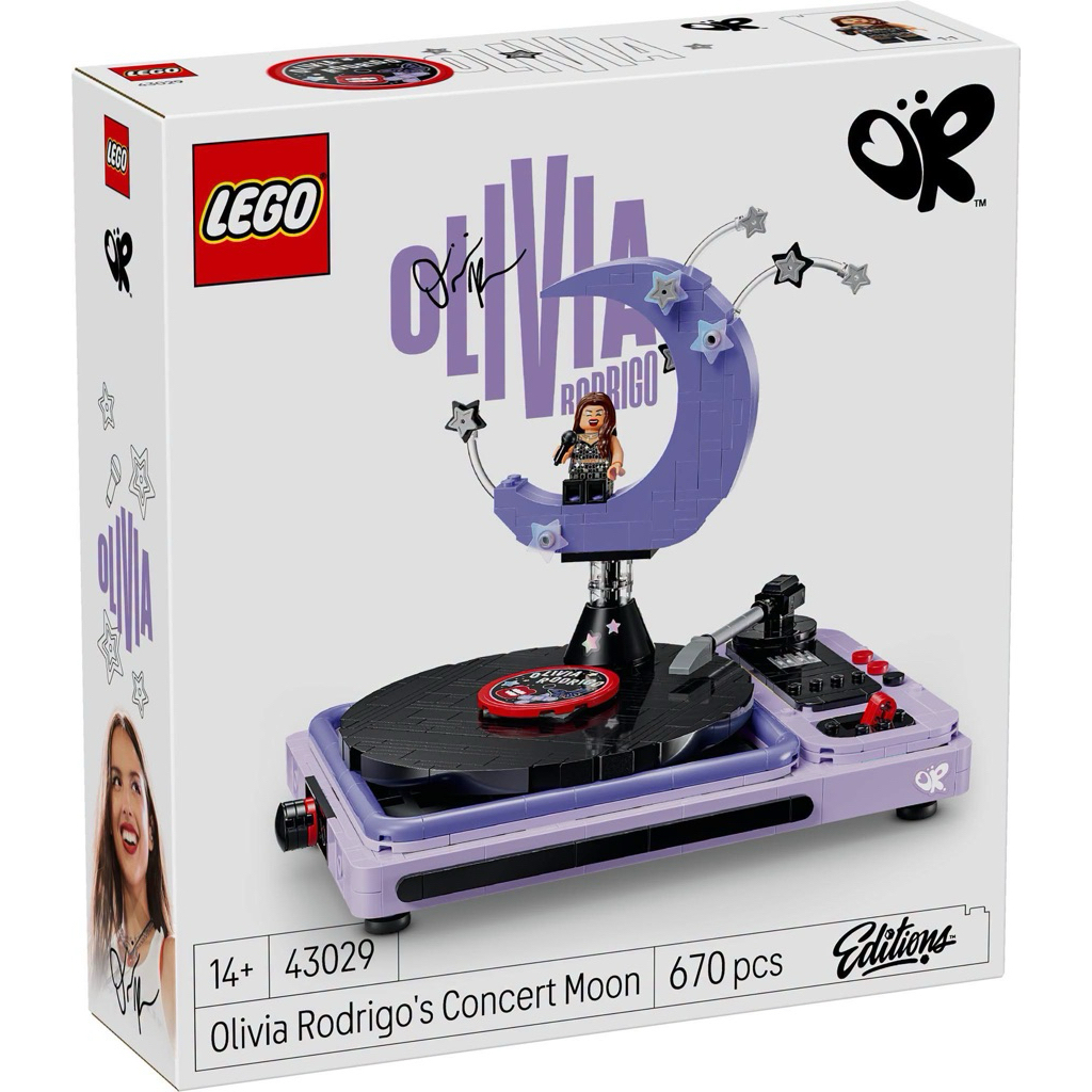 Lego Editions 43029 Olivia Rodrigo's Concert Moon