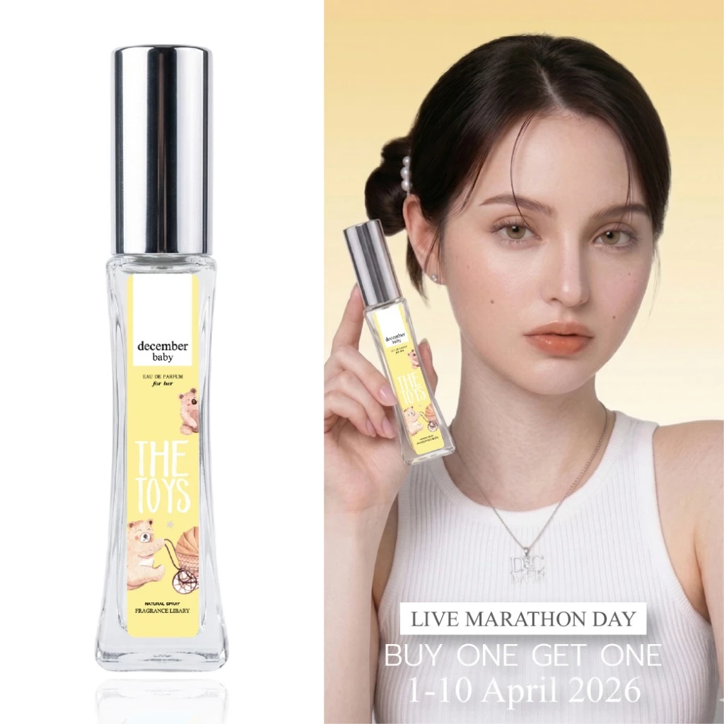 น้ำหอม December baby - Cake Vanilla Eau De Parfum (The Toy's Collection) 30ml
