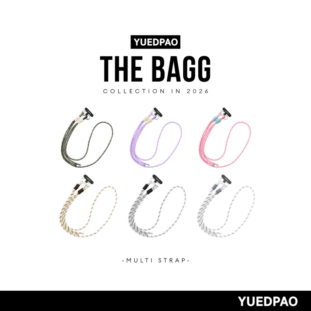 Yuedpao Acc Multi Strap Bag สายสะพายกระเป๋า สายคล้องโทรศัพท์ ไนล่อน อุปกรณ์เสริมกระเป๋า