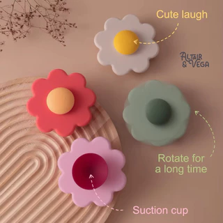Altair&Vega : สปินเนอร์ Spinner ของเล่นเด็ก Montessori ซิลิโคน Food Grade เสริมพัฒนาการ