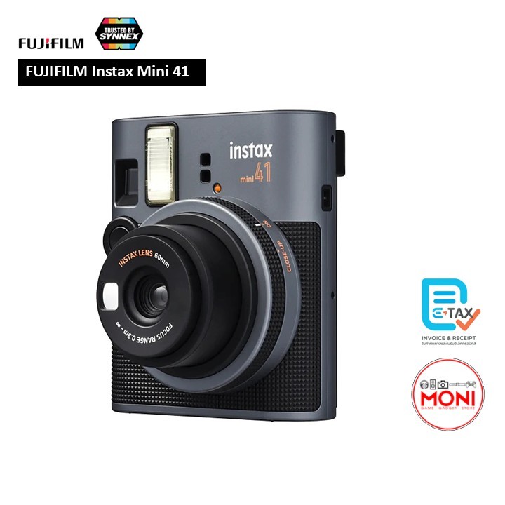 Fujifilm Instax Mini 41 กล้องฟิล์มอินสแตนท์ดีไซน์เรโทร พร้อมโหมด Selfie ประกันศูนย์ไทย