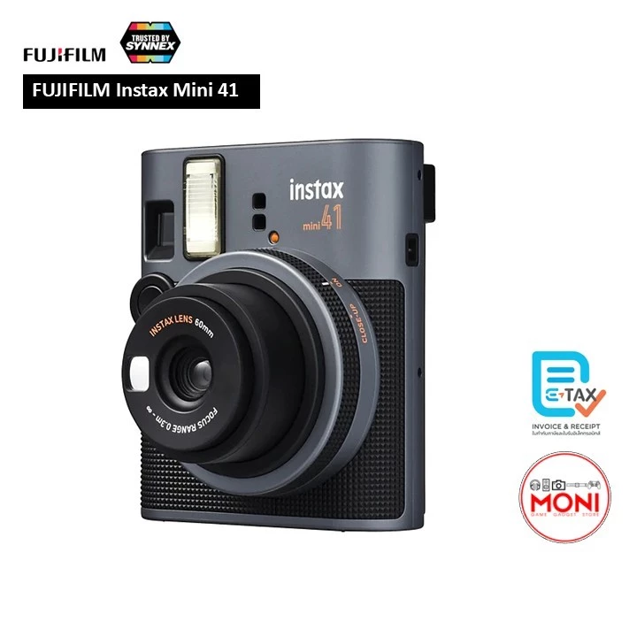 Fujifilm Instax Mini 41 กล้องฟิล์มอินสแตนท์ดีไซน์เรโทร พร้อมโหมด Selfie ประกันศูนย์ไทย