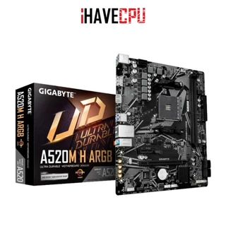 เมนบอร์ด (mainboard) iHAVECPU (AM4) GIGABYTE A520M H ARGB (REV.1.0)