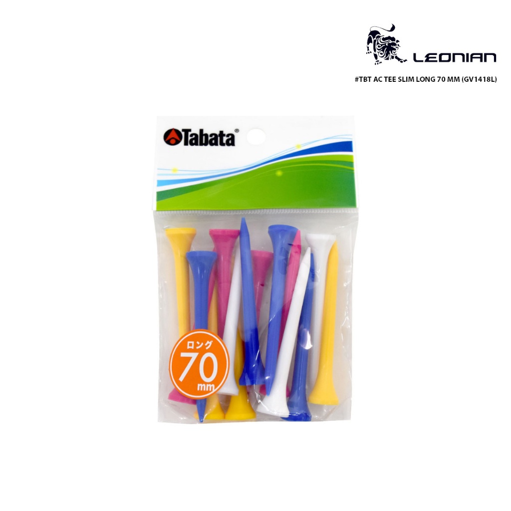 ที่วางลูกกอล์ฟ TABATA AC TEE SLIM LONG 40MM-70MM (GV1418L) (GV1418R) (GV1418S) — صورة 3
