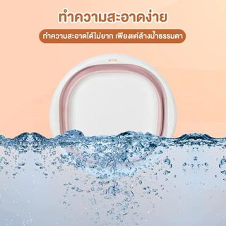 กะละมังพับได้ กะละมังล้างผัก ซักผ้า ตั้งแคมป์ แบบพกพาสะดวก กะละมัง 3 ไซส์ ซิลิโคนอเนกประสงค์ TPR ทนความร้อน
