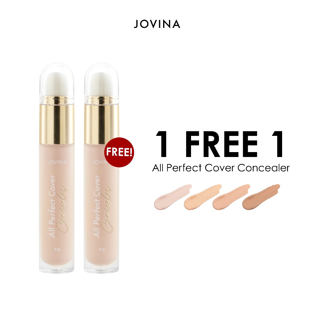 JOVINA JOY DEAL  ซื้อ 1 แถม 1| Concealer Jovina All Perfect Cover (อย่าลืมเลือกสีตัวเลือกที่2)