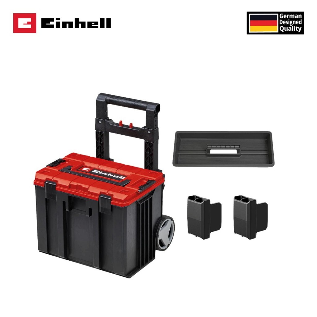 Einhell_Official กล่องเครื่องมือพลาสติก E-Case (S35, S-F, M, L)