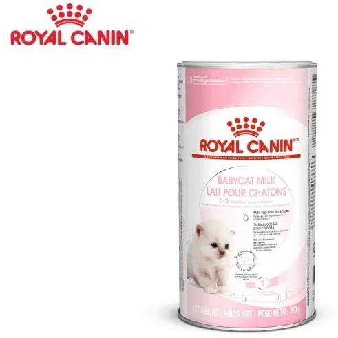 Royal Canin Babycat Milk ขนาด300กรัม นมผงทดแทนนมแม่ สำหรับลูกแมวแรกเกิด-หย่านม