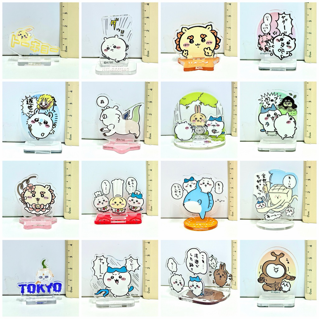 รวมงานสแตนดี้อะคริลิค Chiikawa สินค้ามีลิขสิทธิ์แท้ทุกชิ้น มีตราปั้มทุกชิ้น