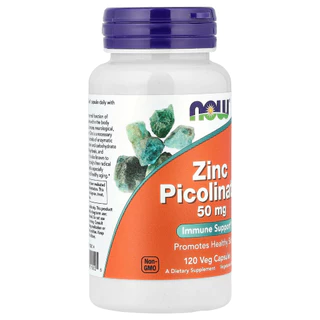 Zinc Picolinate 271mg 120Capsules Softgels ซิงค์ เสริมภูมิ ลดสิว ลดผมร่วง Authentic Made in USA