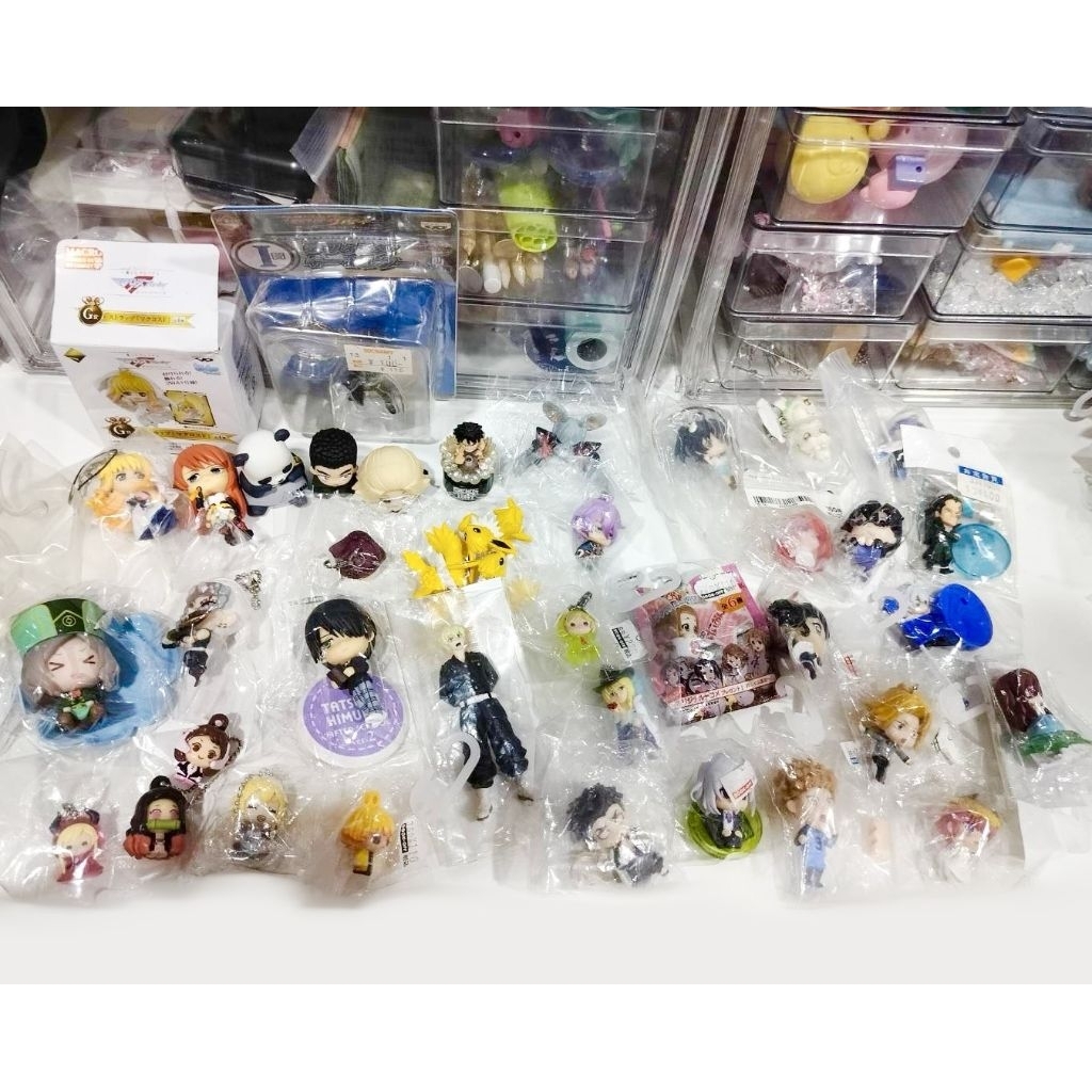 ❌SALEลดราคา❌Set 19 ของเเท้จากโกดังญี่ปุ่นค่ะ งานพวงกุญแจอนิเมะ งานฟิกเกอร์ งานอะไหล่ สภาพสวย