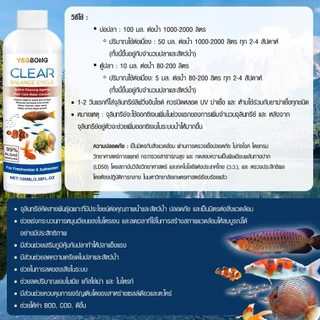 จุลินทรีย์ แบคทีเรีย ปรับสภาพน้ำใส บ่อปลา ตู้ปลา ย่อยของเสีย ลดกลิ่น คัดสายพันธุ์เฉพาะคุณภาพน้ำและสัตว์น้ำ Living Inside