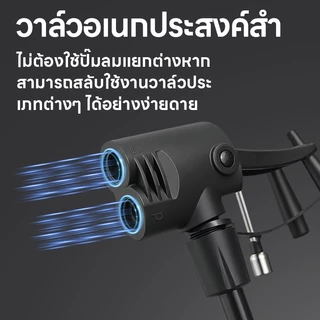 ที่สูบลมจักรยาน สูบลม มอเตอร์ไซค์ Air Pump ที่สูบลม ลูกบอล ของเล่น เหยียบง่าย แรงดันสูง ทนทาน