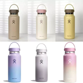 HYDRO FLASK - แก้วน้ําสูญญากาศ 20OZ 32OZ 40OZ รักษาความเย็น/ความร้อน พกพาง่าย ไม่รั่วซึม พร้อมหลอดดูด แตนเลส304