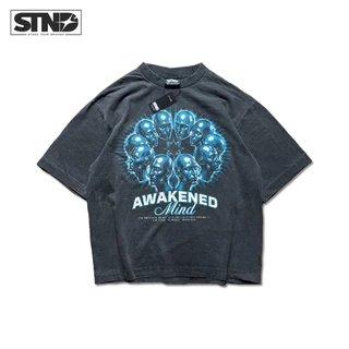 STND15 Boxy T-Shirt “Awakened” เสื้อยืดครอปวินเทจ