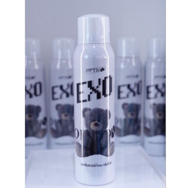 น้ำหอมหมี/สเปร์ยฉีดเสื้อEXO เสี่ยเติ้ลออฟชั่น UNIX Option bear ปริมาณ30ML.