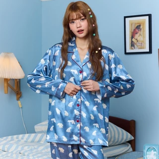 ชุดนอนผ้าซาติน Vana The Most Loved Prints Return | Freesize - 4XL ชุดนอน เสื้อ กางเกง ชุดกระโปรง หลับดีนุ่มเย็นสบาย