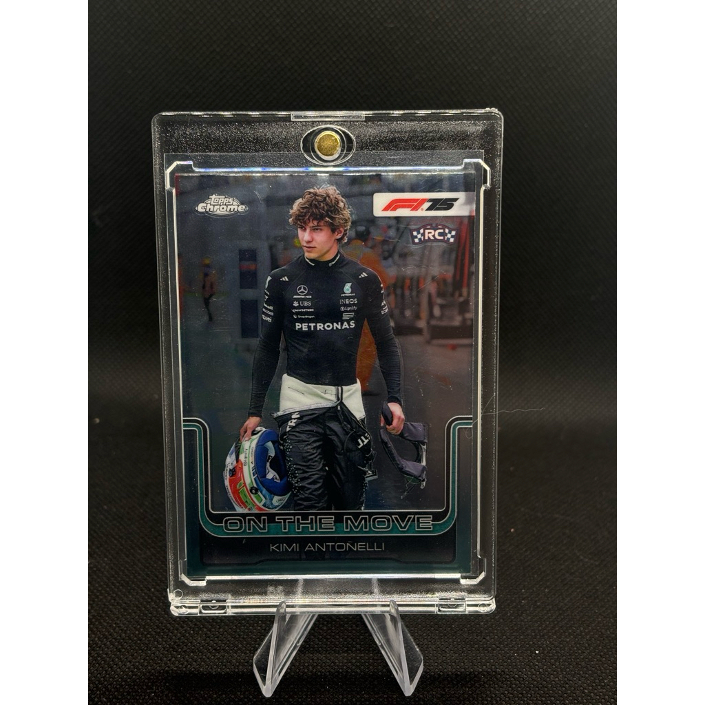การ์ด f1 Topps ของ Kimi Antonelli On the move