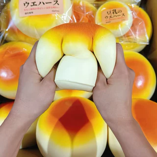 พร้อมส่งด่วน🚀 สกุชชี่บันกลม 🍞 Hachimi ของแท้ เนื้อนุ่ม Slow Rising กลิ่นหอม มี 2 ไซส์ Mini / Jumbo