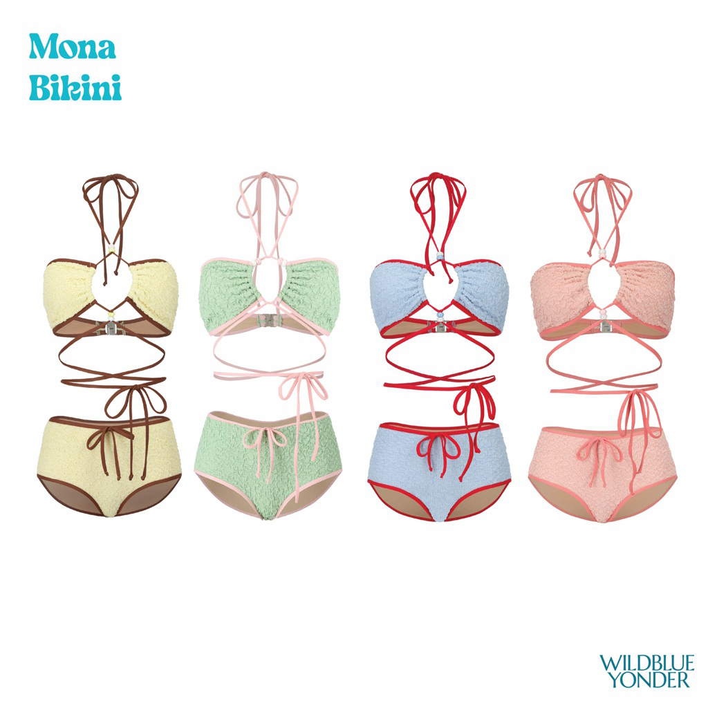 WILDBLUEYONDER - MONA BIKINI ชุดว่ายน้ำบิกินี่