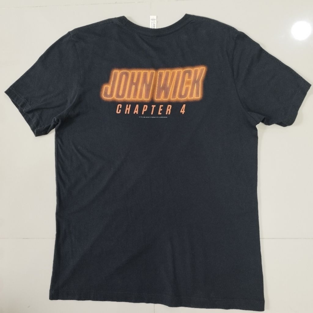 เสื้อหนัง john wick ภาค 4 ©2023 ลิขสิทธิ์แท้💯%➡️Size:20"/28"