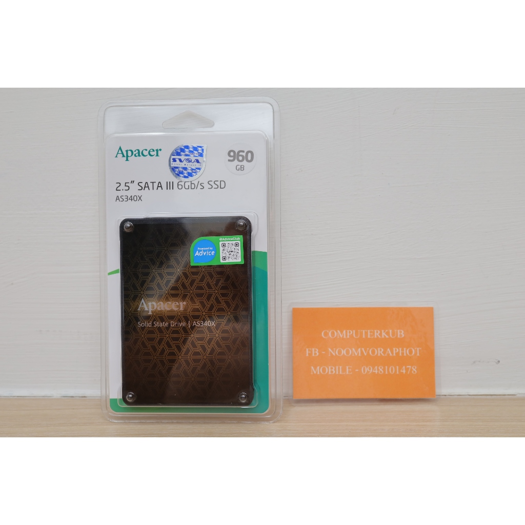 Apacer AS340X 960GB SATA SSD