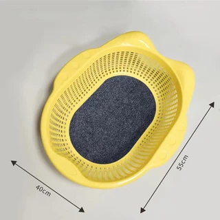 Cat Basket ที่นอนแมว ตะกร้าผัก ที่นอนสัตว์เลี้ยง ระบายอากาศ ทำความสะอาดง่าย สำหรับแมว ใช้ในบ้าน