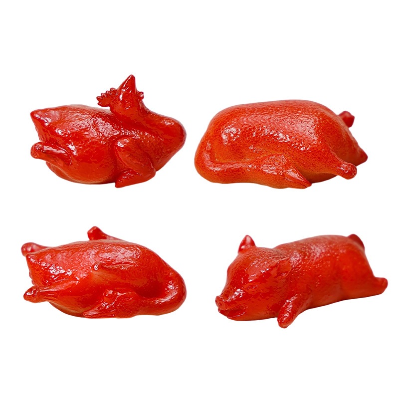j361 หมูหัน เป็ดย่าง ของจิ๋วของเล่นงานดีไอวายแพ็คละ 10ชิ้น