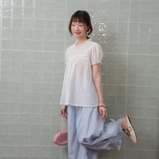 Kimmame - เสื้อ รุ่น Daisy Lace Blouse