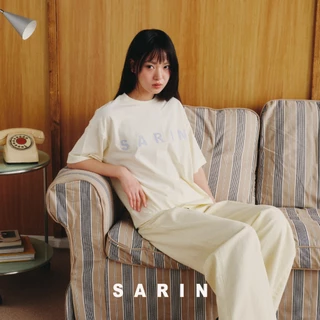 (พร้อมส่ง) Sarin logo t-shirt เสื้อยืด รุ่นใหม่