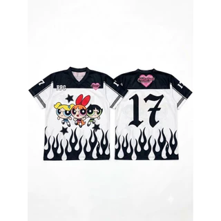 เสื้อสปอร์ตคอวี ผ้าตาข่าย ใส่สบาย เกรดดีผ้าพรีเมียมอก50“ยาว29”