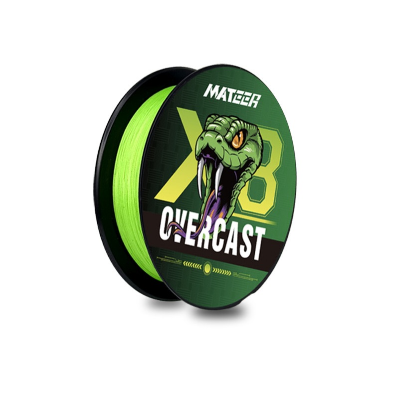 สายพีอี OVERCAST ( PE x-8 ) สายถัก8 ยาว100ม. รูปที่ 5