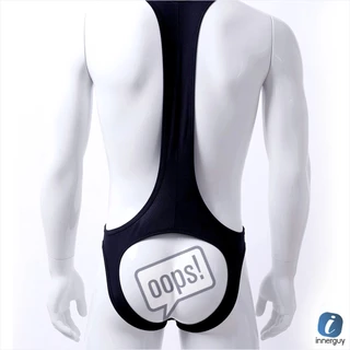 ชุดชั้นในชาย Jockstrap Bodysuit ชุดนอนเซ็กซี่ชาย ชุดมวยปล้ำ ผ้ากึ่งซีทรู ผ้านิ่ม 🕸️ ระบายอากาศได้ดี