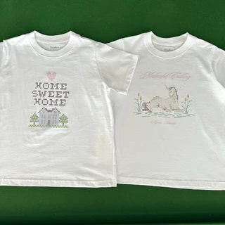 (new boyish tee 🧸) — baby tee ทรง boyish อกใหญ่ 38“ เสื้อตัวยาวผ้า cotton 100%