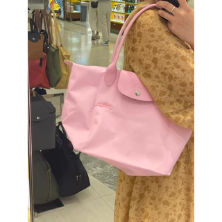 แท้ 💯% Longchamp le Pliage (M/L)Tote Bagกระเป๋าโท้ทจัมโบ้ หูยาว พับได้ สะพายข้าง ใส่ของเยอะพกพาสะดวก