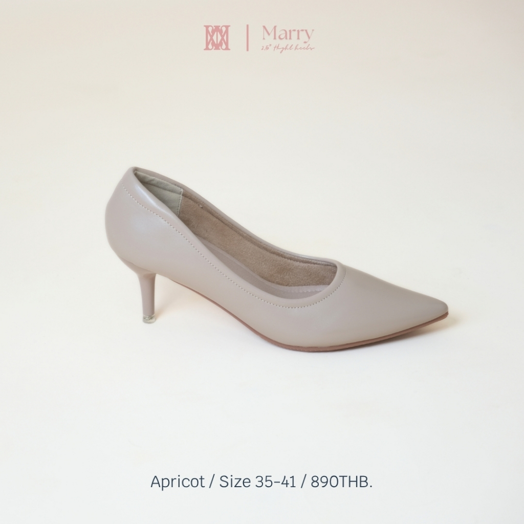 iamJinny JN551 รุ่น Marry 2.5" สีครีม
