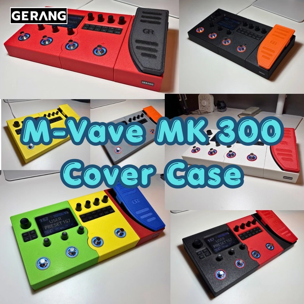✅ เคสเอฟเฟค M-Vave : MK 300 ใส่พอดี ปกป้องเอฟเฟค เพิ่มสีสันตามสไตล์