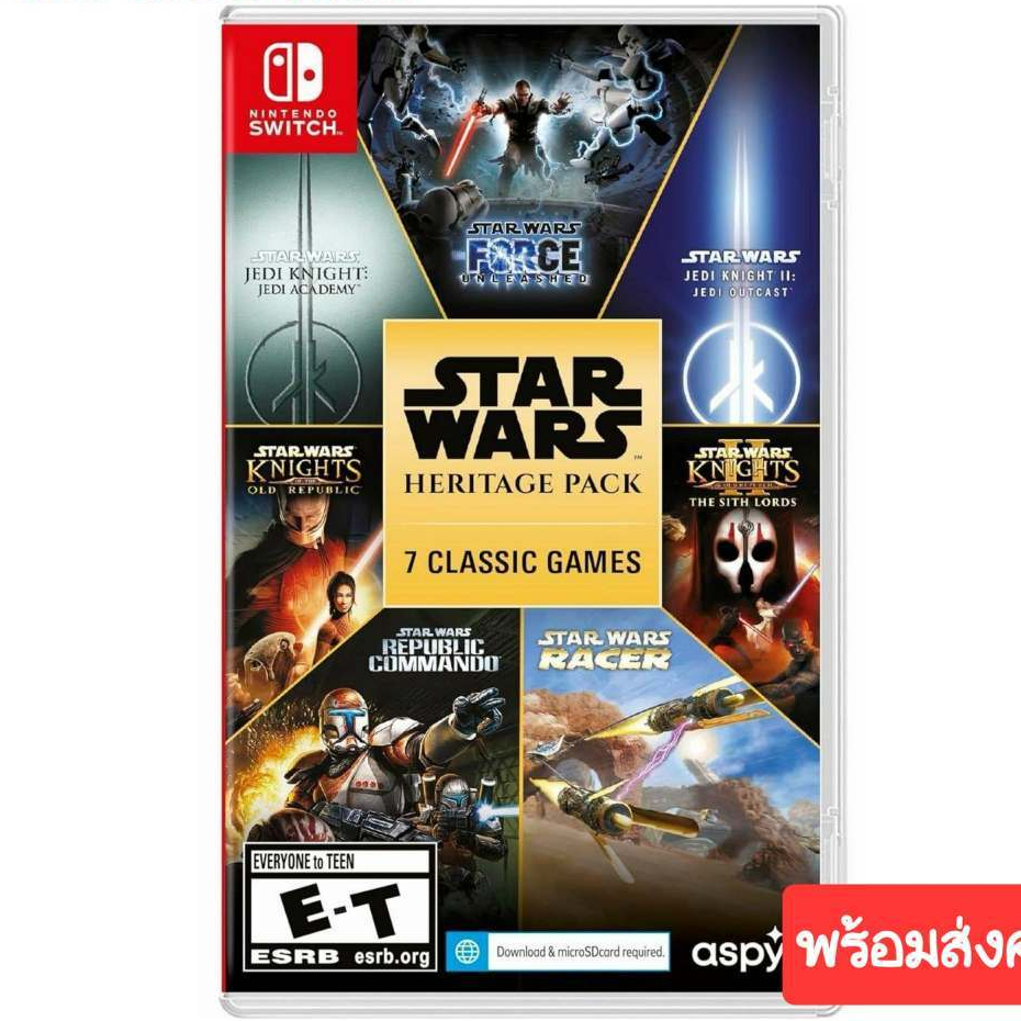nintendo switch star wars heritage pack 7 classic games ( english )