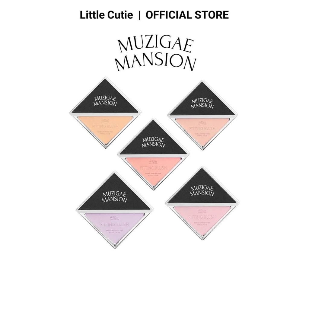 CLEARANCE SALE |  Muzigae Mansion Fitting Blush 5 กรัม  ** กรุณาเช็ควันหมดอายุก่อนกดสั่งซื้อ**